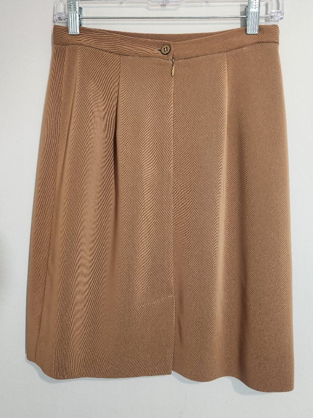 Barami Vintage Skirt Size 8 High waisted pencil skirt with front pleat tailoring - Picture 3 of 9